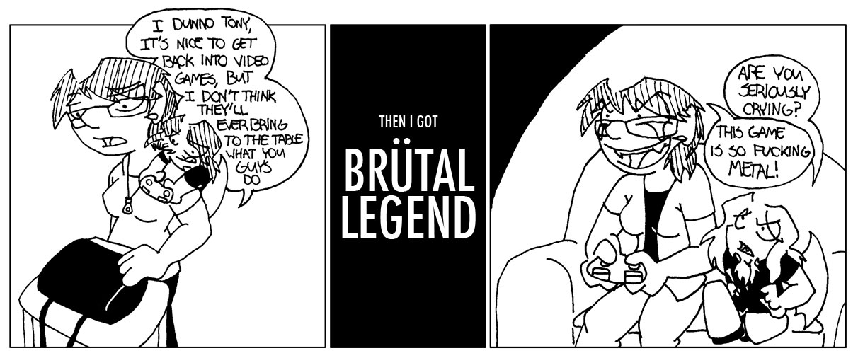 video games tried to kill the metal…